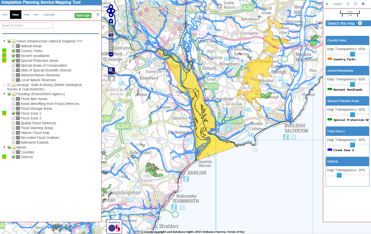 Adaptation Planning Service