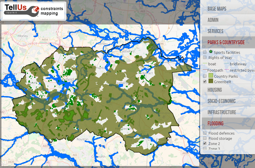 Housing constraints mapping